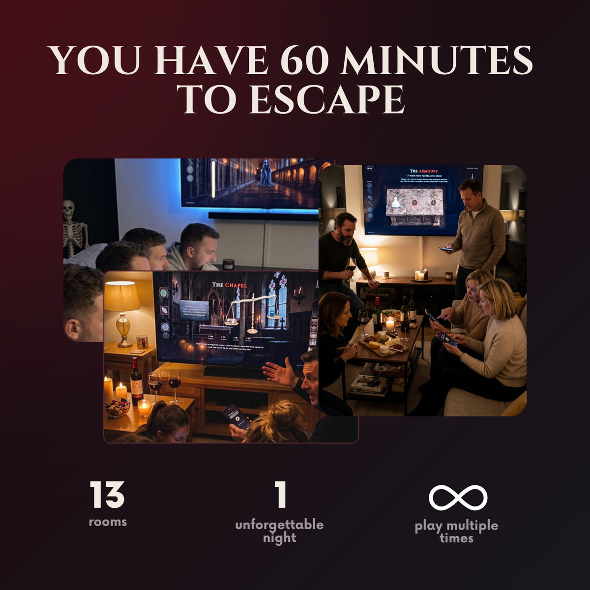 Dracula's Castle: TV Escape Room