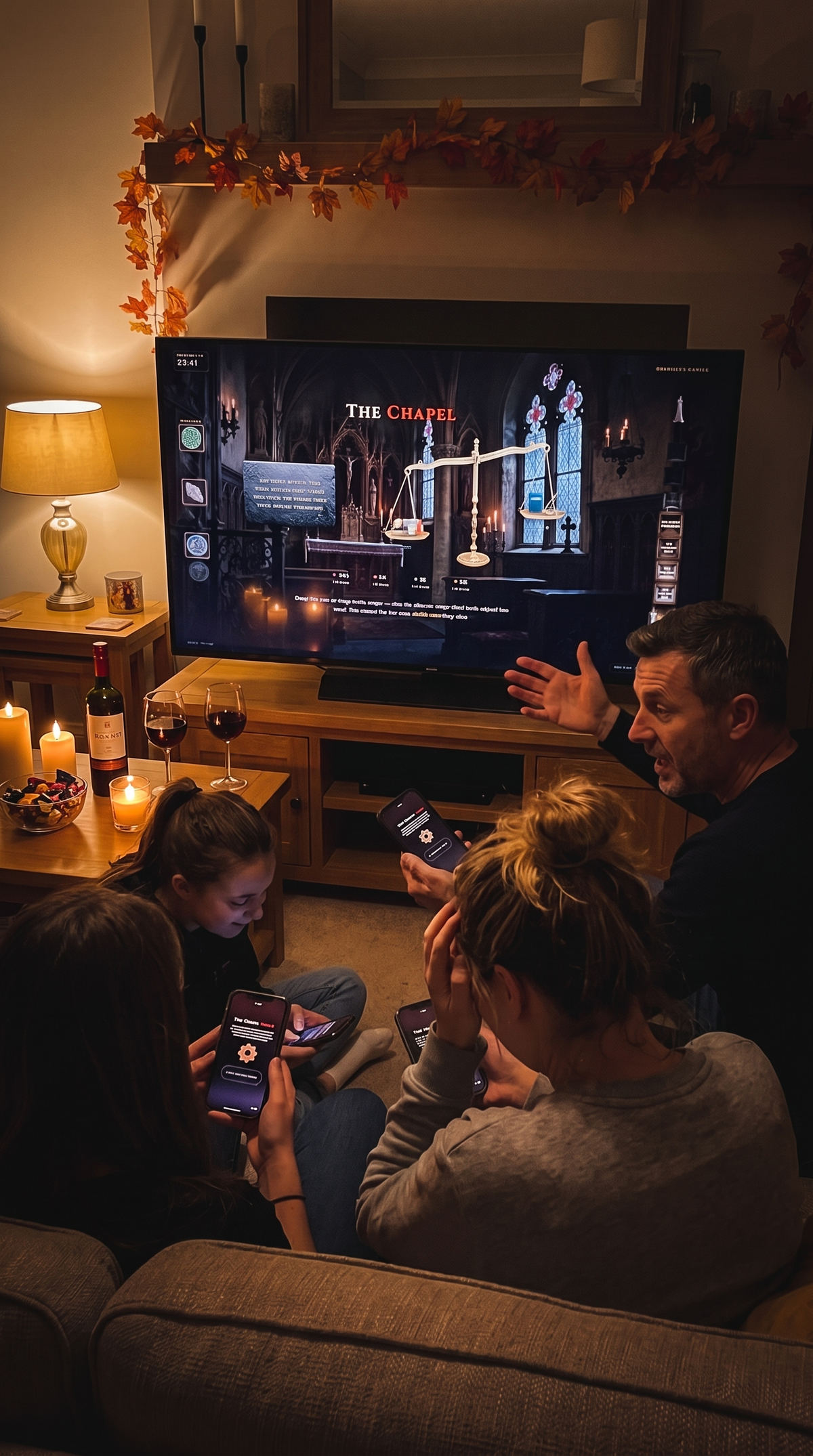 Dim the lights. Play.