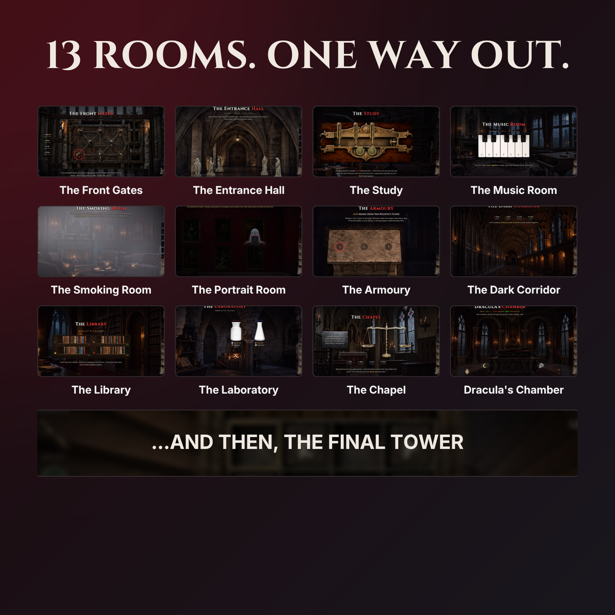 Dracula's Castle: TV Escape Room
