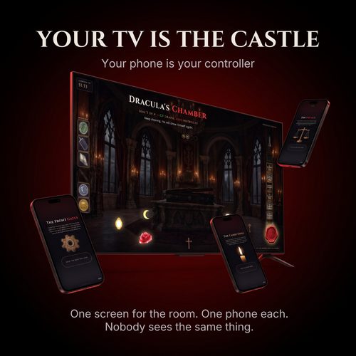 Dracula's Castle: TV Escape Room